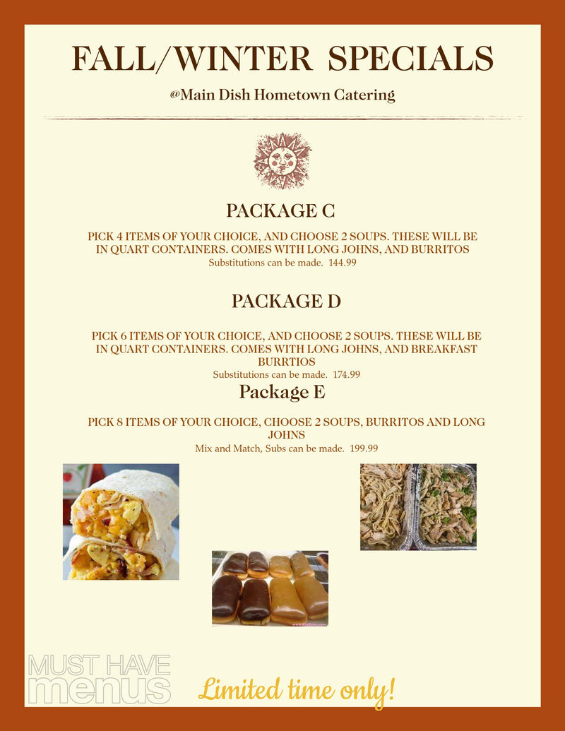 Fall/Winter Family Packages