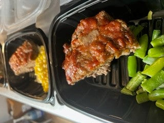 Single Serve Meatloaf W/ Veggie